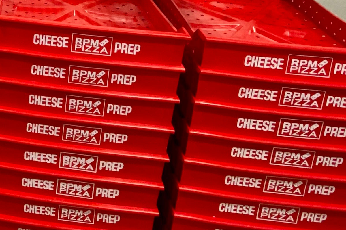 Cheese Prep Trays Provide Food Safe Efficiencies for Domino’s Franchises