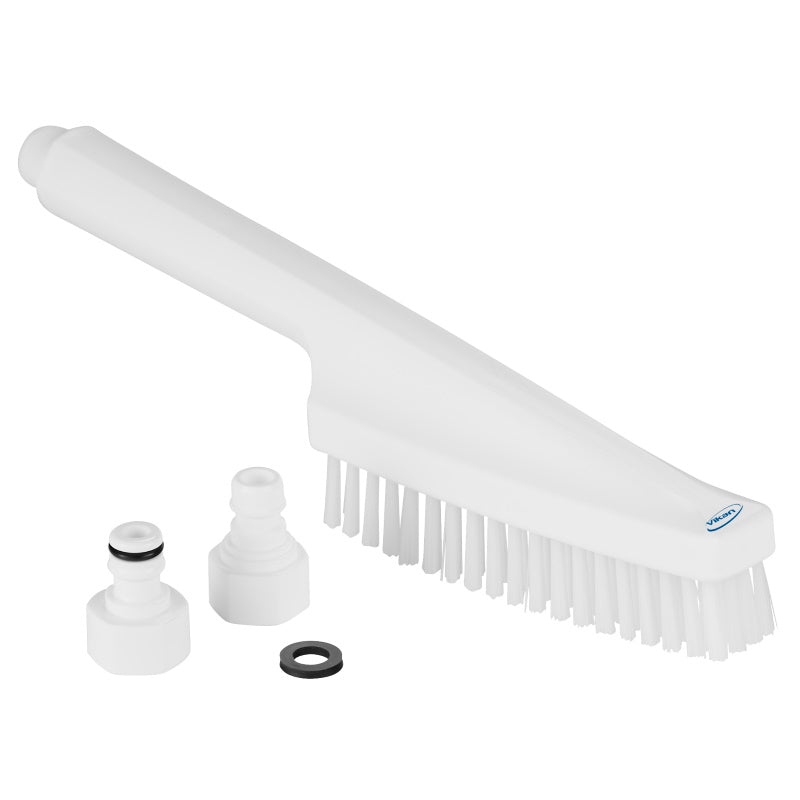 Waterfed Hand Brush with Quick Disconnect and GHT Coupling