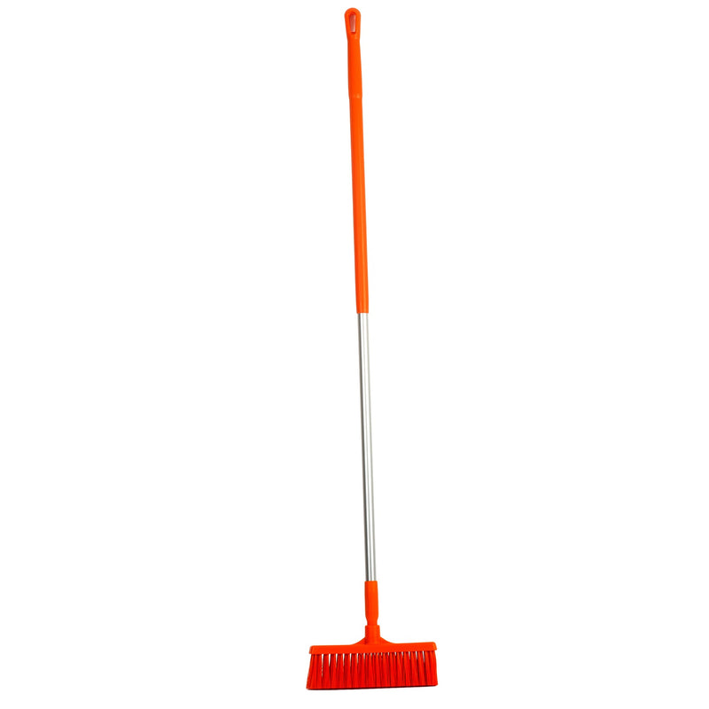 12" Straight Broom w/ 60" Color-Coded Alum Handle
