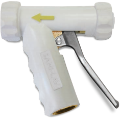 Mid-Size Industrial Brass Wash-Down Spray Nozzle