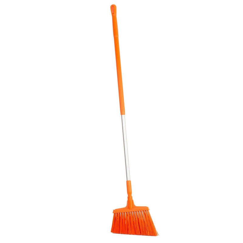 12" Stiff Angle Cut Broom with 51" Aluminum Handle
