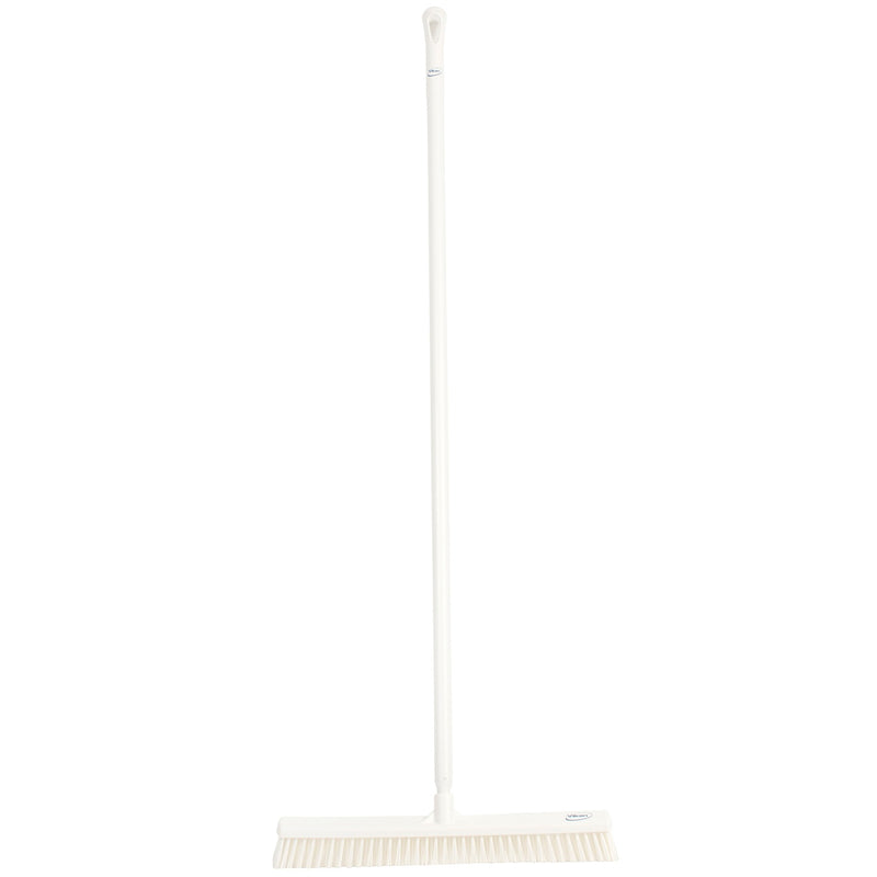 24" Wide Wet-Dry Push Broom w/ 60" Polypro Handle