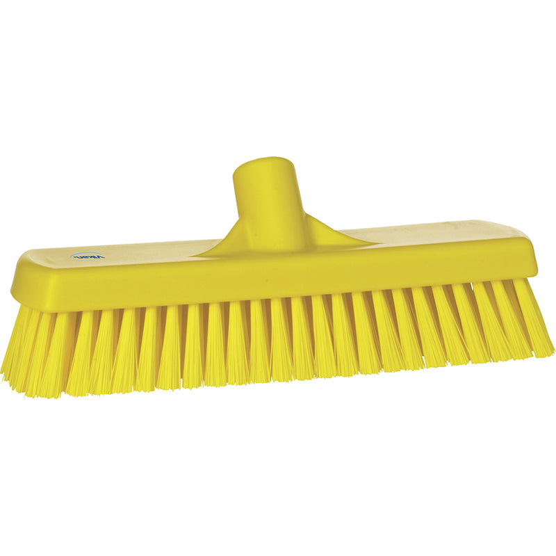 12" Floor/Wall Scrub with Stiff Bristles (Replacement Head)