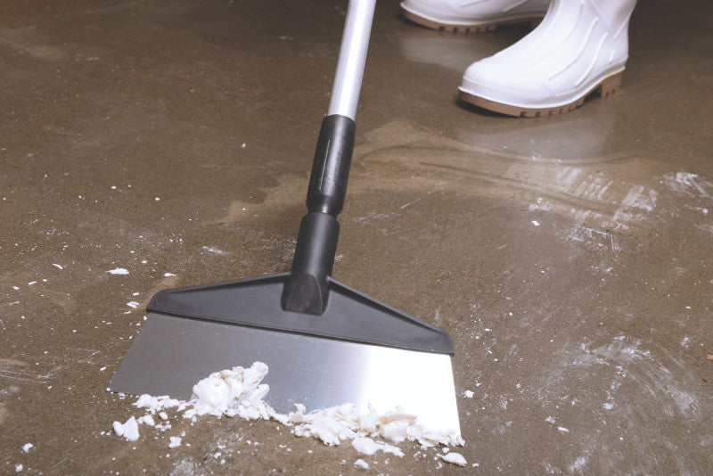 10" Stainless Steel Floor Scraper with 60" Ergo Handle