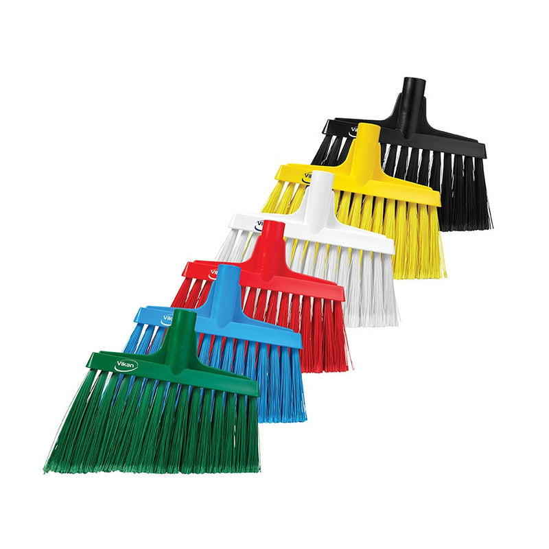 12" Soft Split Bristle Angle Broom (Replacement Head)