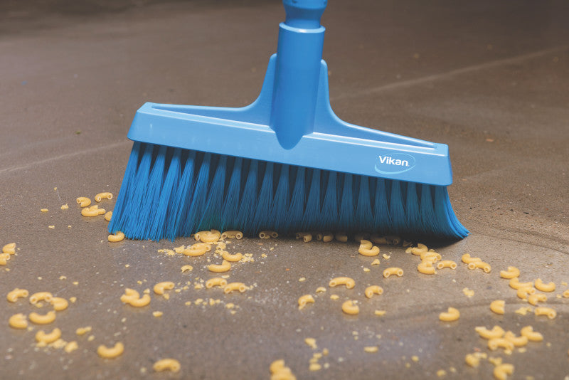 10" Lobby Broom with 51" Color-Coded Aluminum Handle