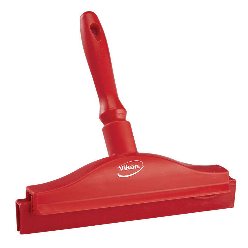 10" Double Blade Bench Squeegee with Handle