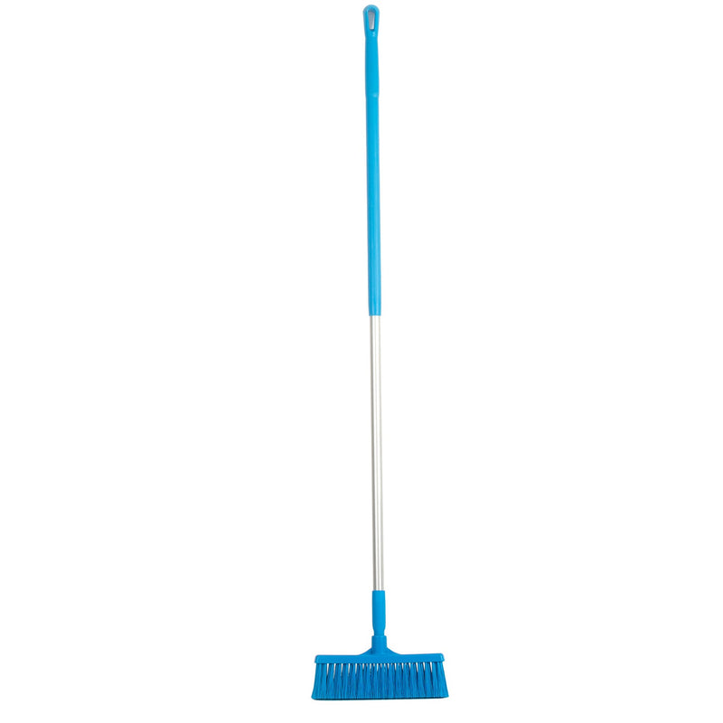 12" Straight Broom w/ 60" Color-Coded Alum Handle