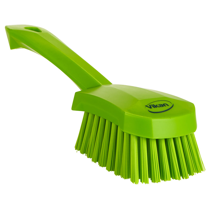 Vikan 4192 Short Handled Stiff Scrub Brush - FDA Compliant — Union