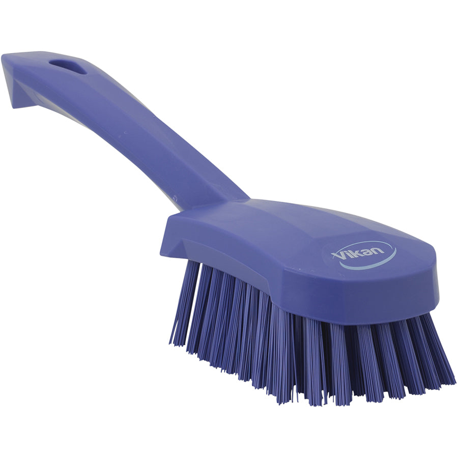 Vikan 4192 Short Handled Stiff Scrub Brush - FDA Compliant — Union