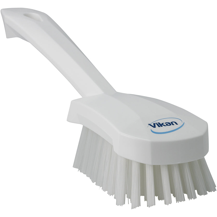 Vikan 4192 Short Handled Stiff Scrub Brush - FDA Compliant — Union