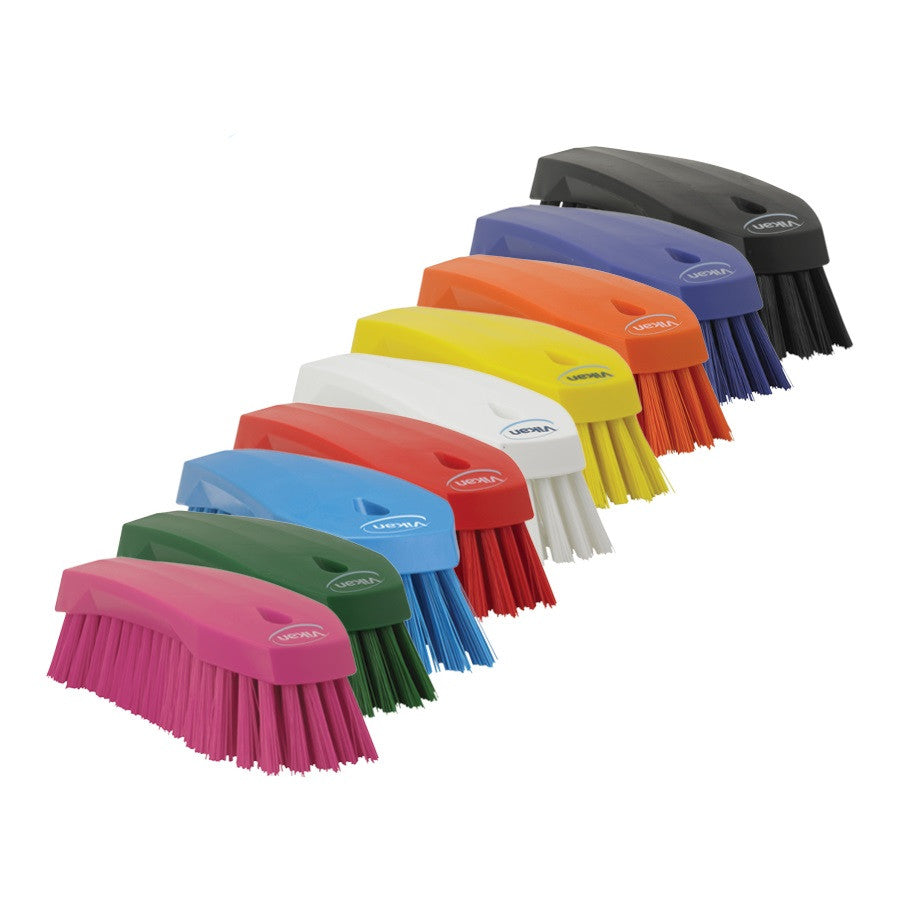 Vikan 3890 Stiff Bristle Hand Scrub Brush - FDA Compliant — Union
