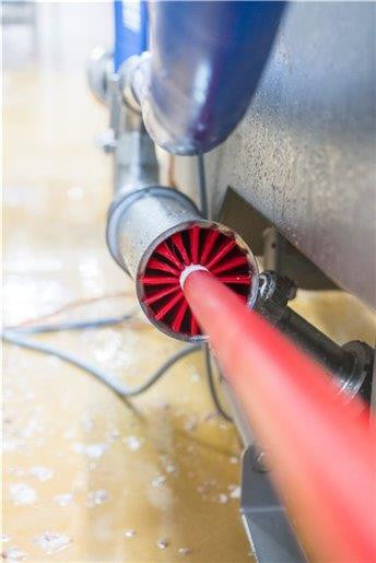 5" Pipe Brush with 51" Handle