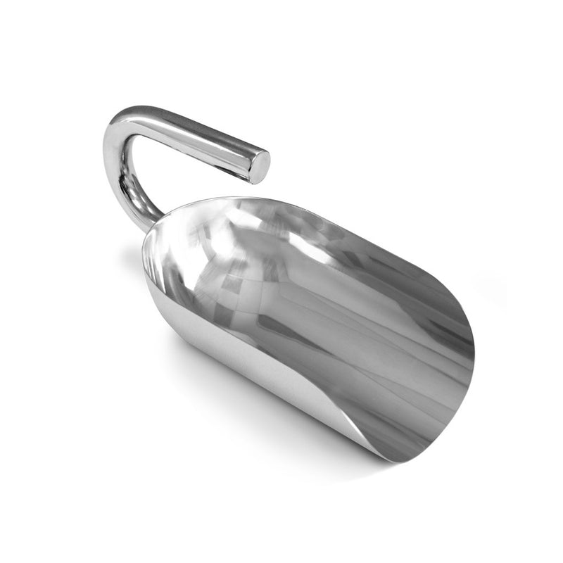 50 oz. Type 316 Stainless Steel Pharma Scoop w/ Ergo Handle