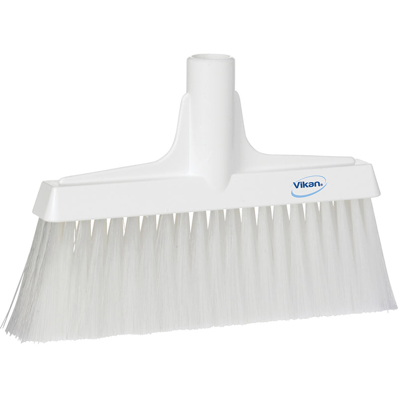10" Upright Broom Soft/Stiff Bristles (Replacement Head)