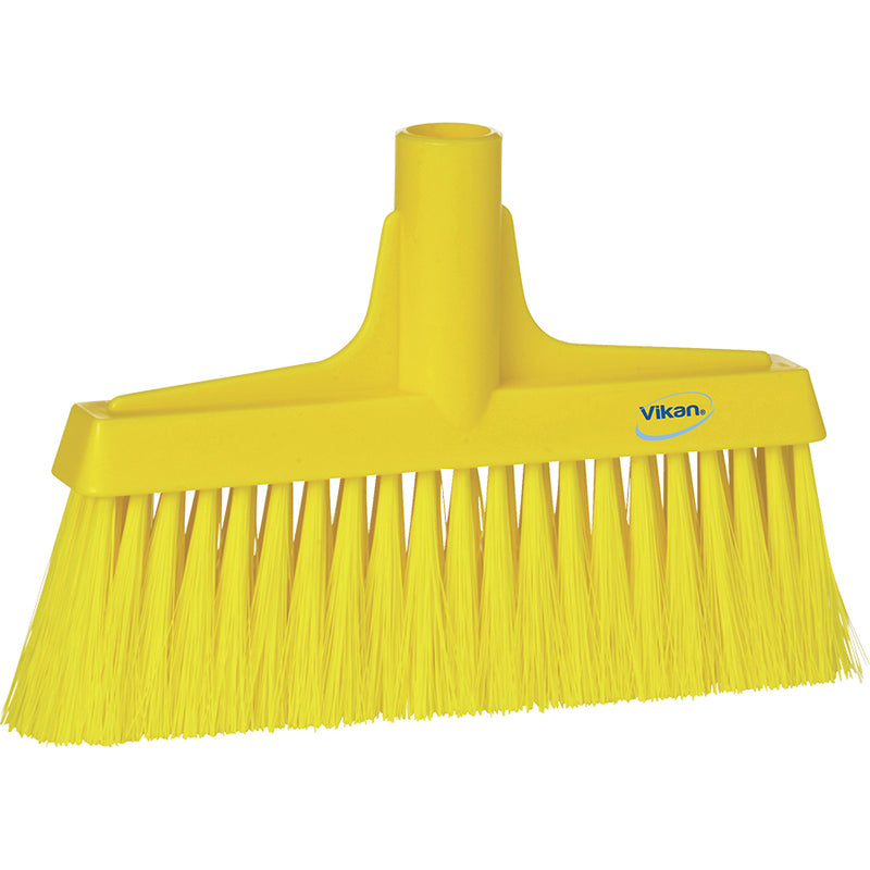 10" Upright Broom Soft/Stiff Bristles (Replacement Head)