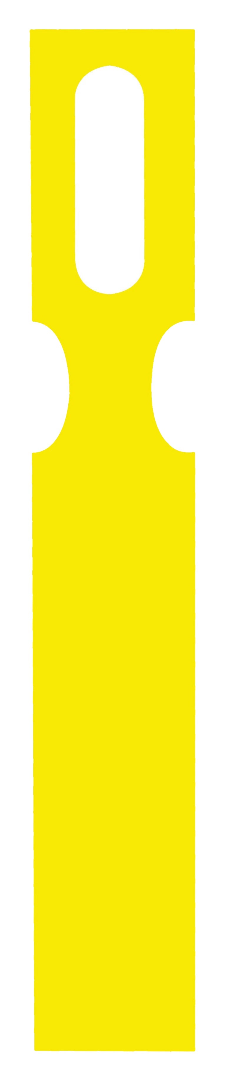 Metal Detectable Medium Keyhole Tags - 1000/pk