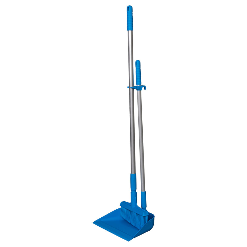 Vikan 33" Hygienic Upright Dustpan and 10" Lobby Broom Combo