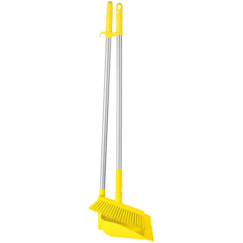 Vikan Hygienic Upright Dustpan and 10" Lobby Broom Combo