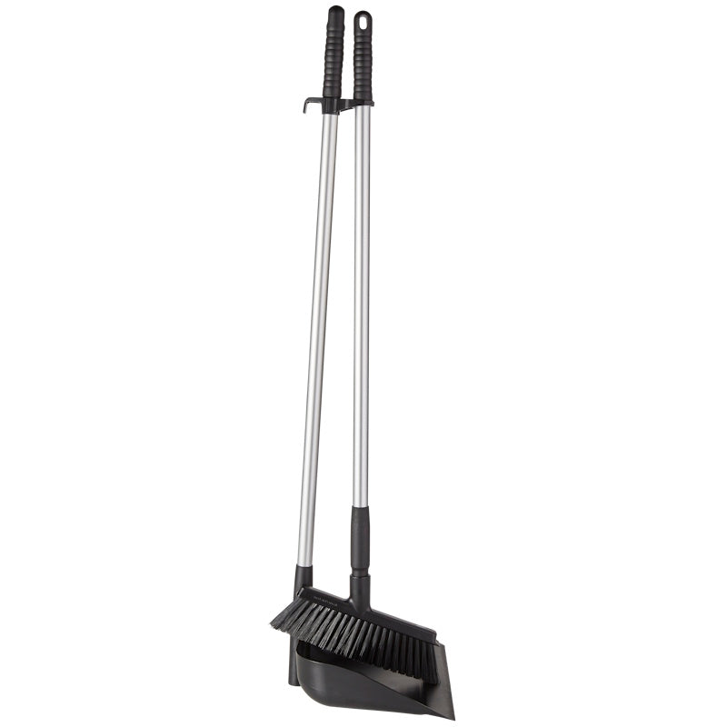 Vikan Hygienic Upright Dustpan and 10" Lobby Broom Combo