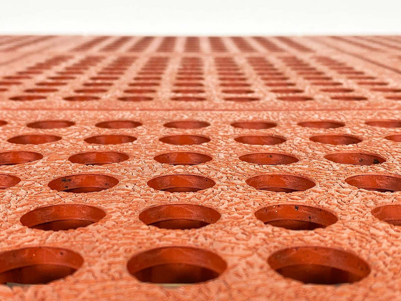 24/Seven LockSafe Grade A Terracotta 3 x 3 FT Floor Mat