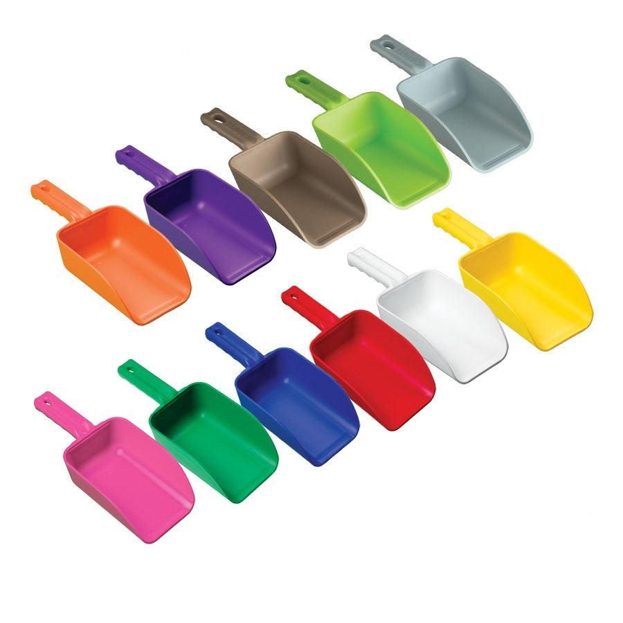 Remco 6400 32 oz. Small Color-Coded Hand Scoops - 5PK — Union Jack