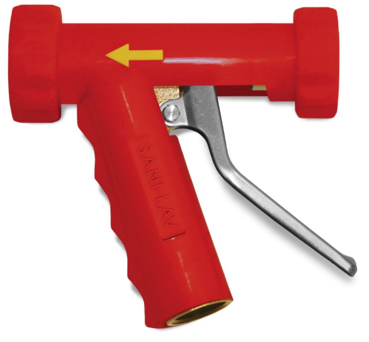 Large Industrial Brass Wash-Down Spray Nozzle