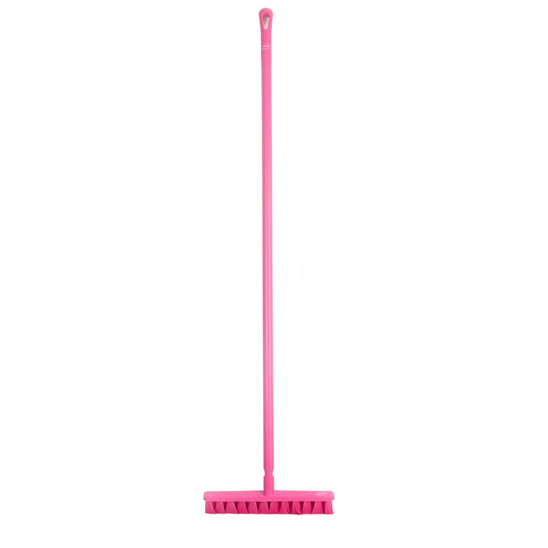 16" UST Medium Wet/Dry Floor Broom w/ 60" Polypro Handle