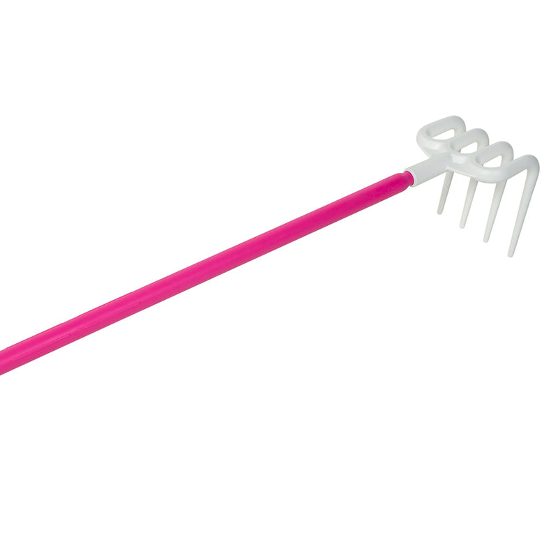 Hygienic Rake with 60" Color-Coded Polypro Handle