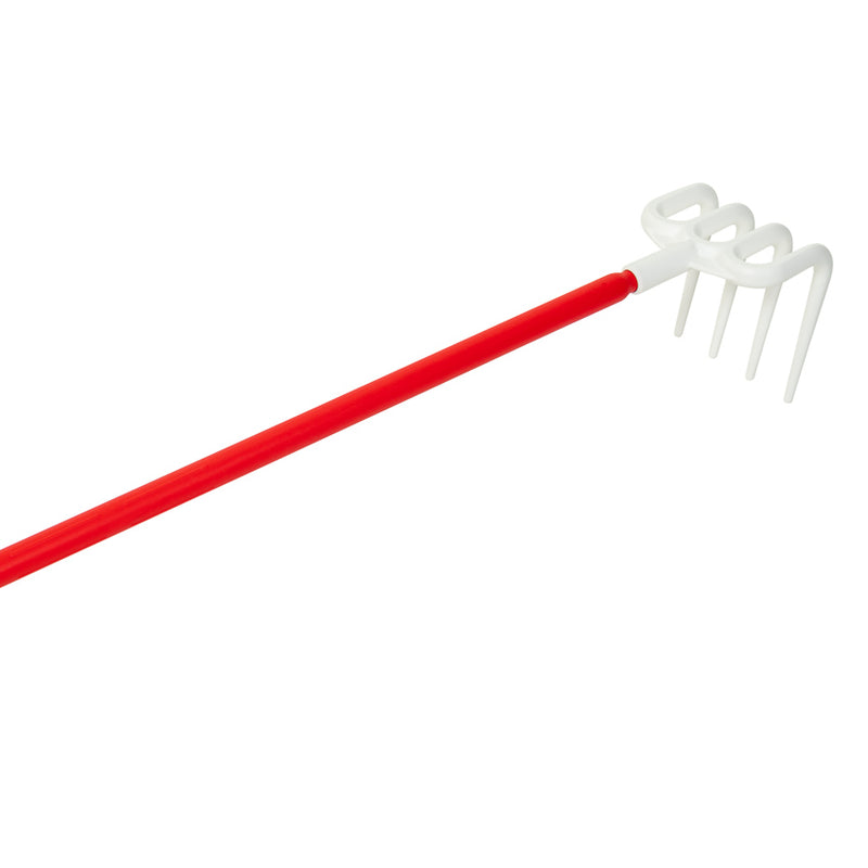 Hygienic Rake with 60" Color-Coded Polypro Handle