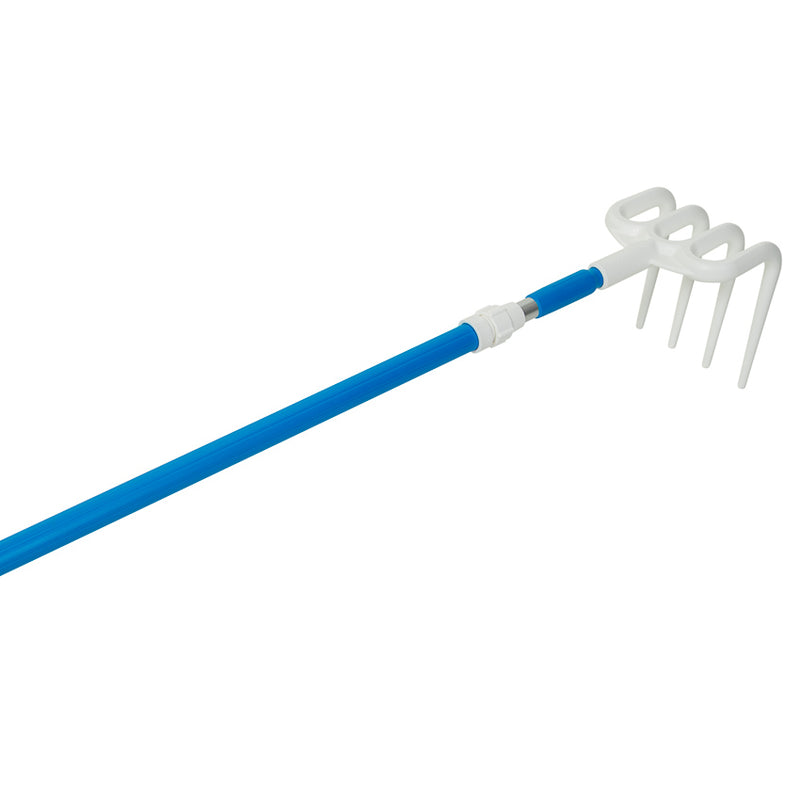 Hygienic Rake with Aluminum Extension Handle