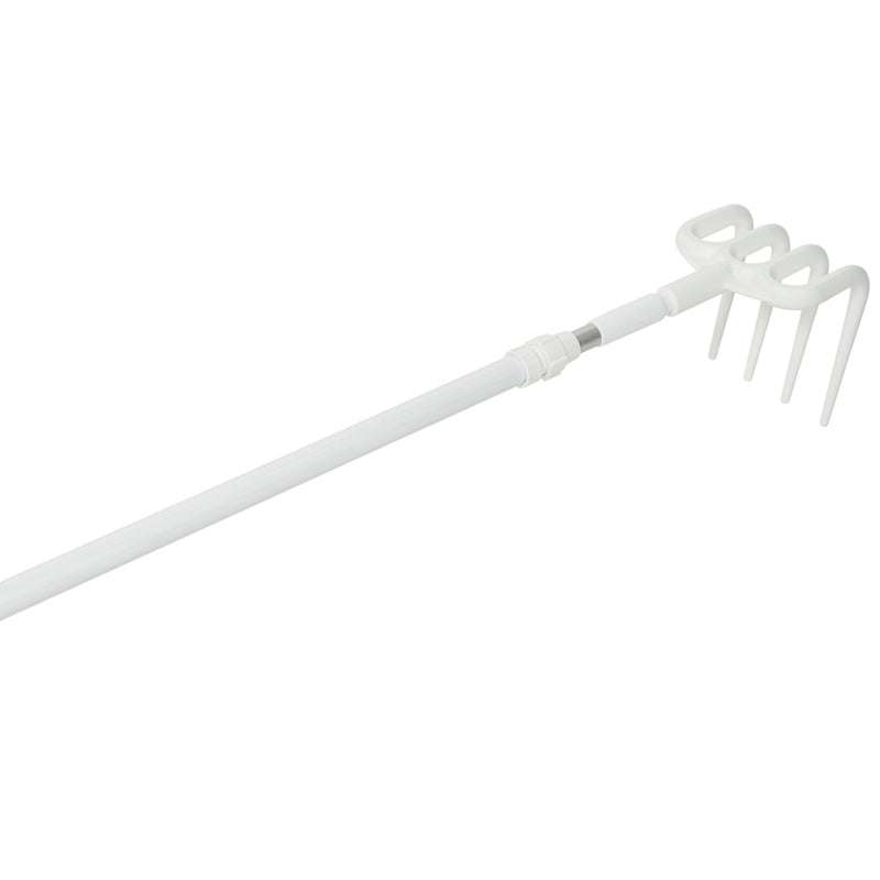 Hygienic Rake with Aluminum Extension Handle