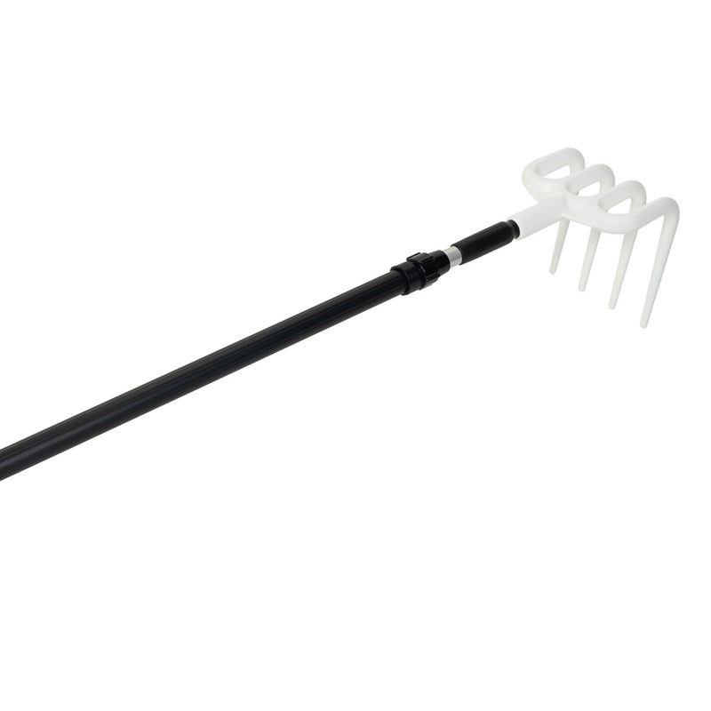 Hygienic Rake with Aluminum Extension Handle