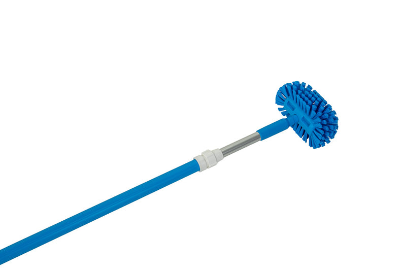 Stiff Tank Brush with Aluminum Extension Handle