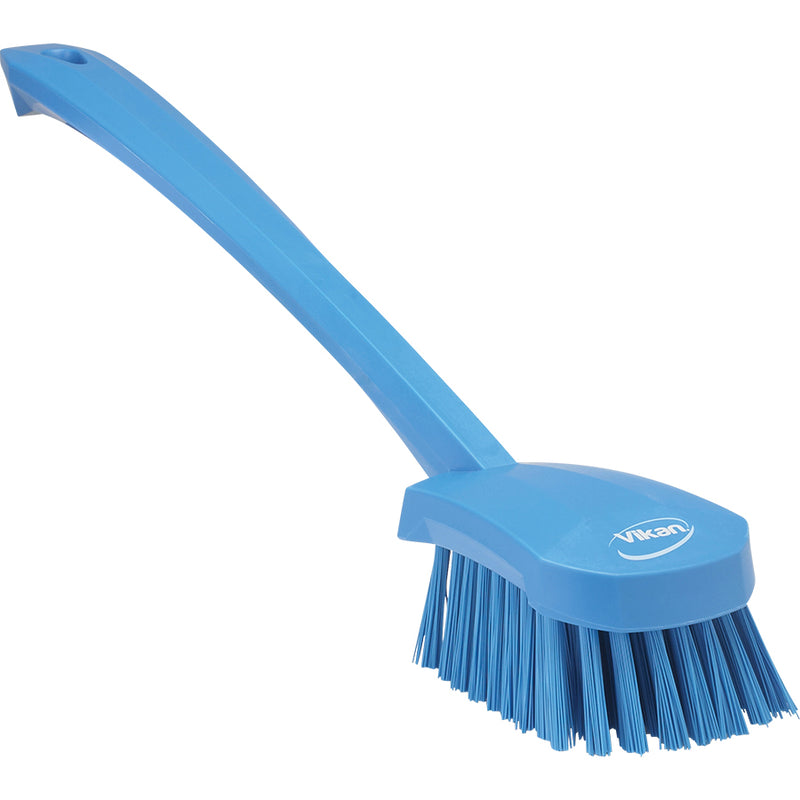 Long-Handled Scrubbing Churn Brush Stiff Bristles