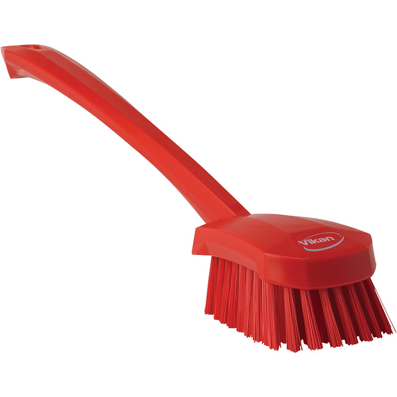Long-Handled Scrubbing Churn Brush Stiff Bristles