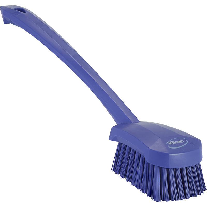 Long-Handled Scrubbing Churn Brush Stiff Bristles