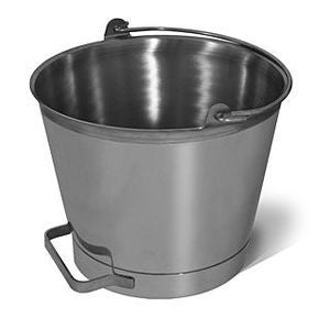 13 Quart Stainless Steel Bucket/Pail with Side Handle
