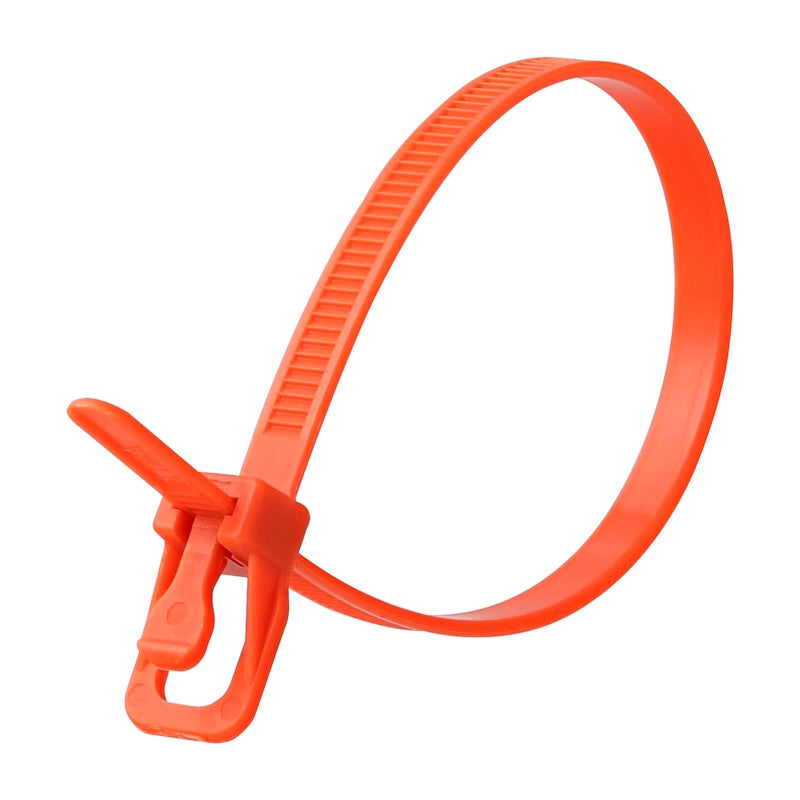 12" Releasable/Reusable Cable Ties (NOT Detectable)