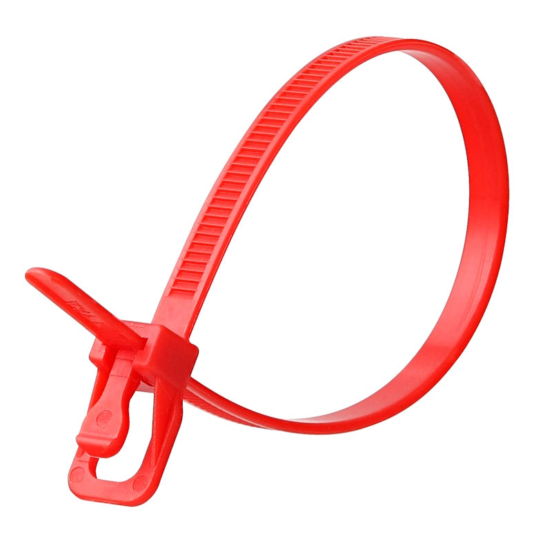 12" Releasable/Reusable Cable Ties (NOT Detectable)