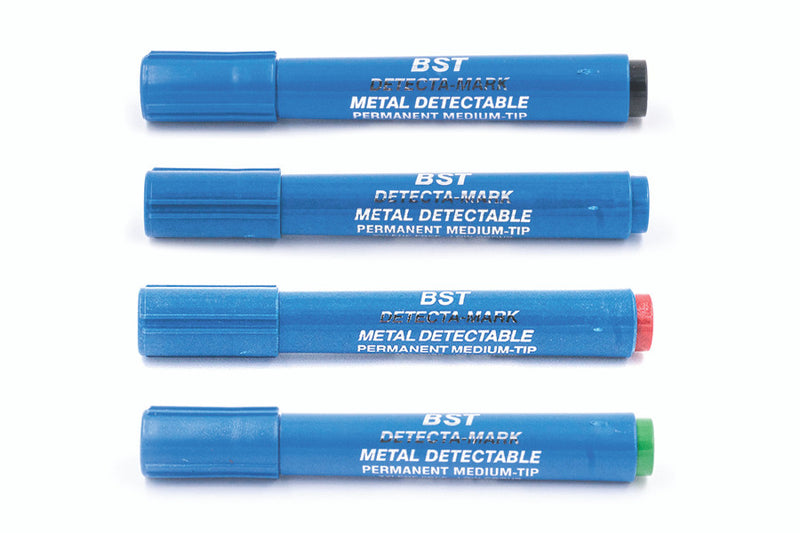 Metal Detectable Permanent Markers -  10/pk