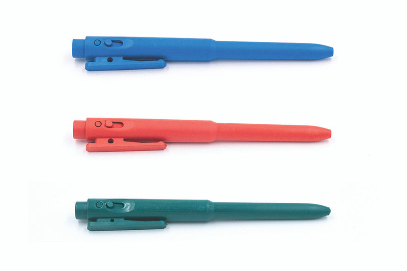 Metal Detectable Pressurized Retractable Freezer Pen 25/pk