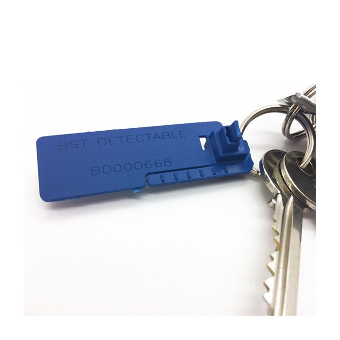 Metal Detectable Color-Coded Security Tags - 100/pk